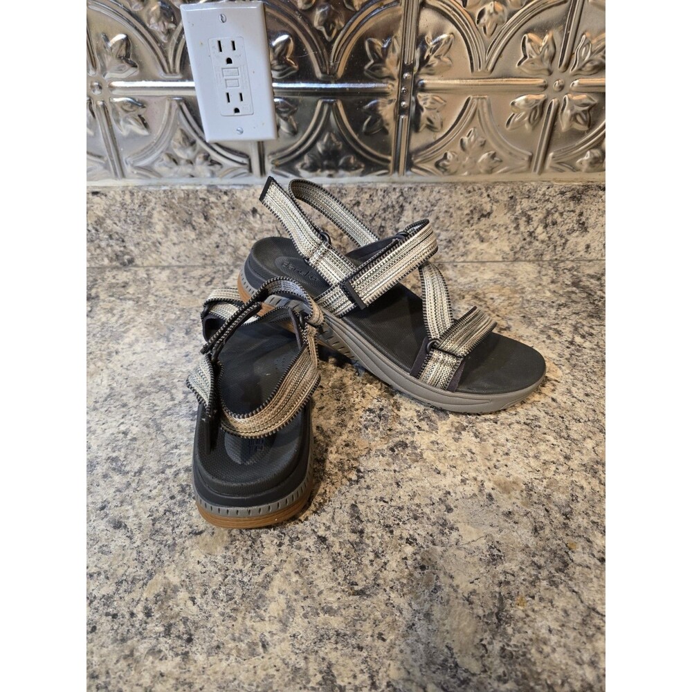 Dansko Women's Rayna Strappy Sandals Black Multi Webbing Size 40/Us 9.5-10